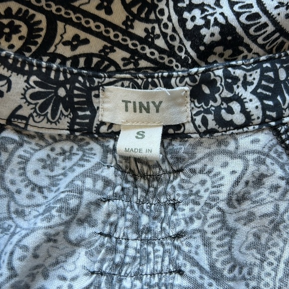 Anthropologie Tiny Lacona Popover Top Floral Boho Colorful Flowy Shirt Sz S - Picture 9 of 13